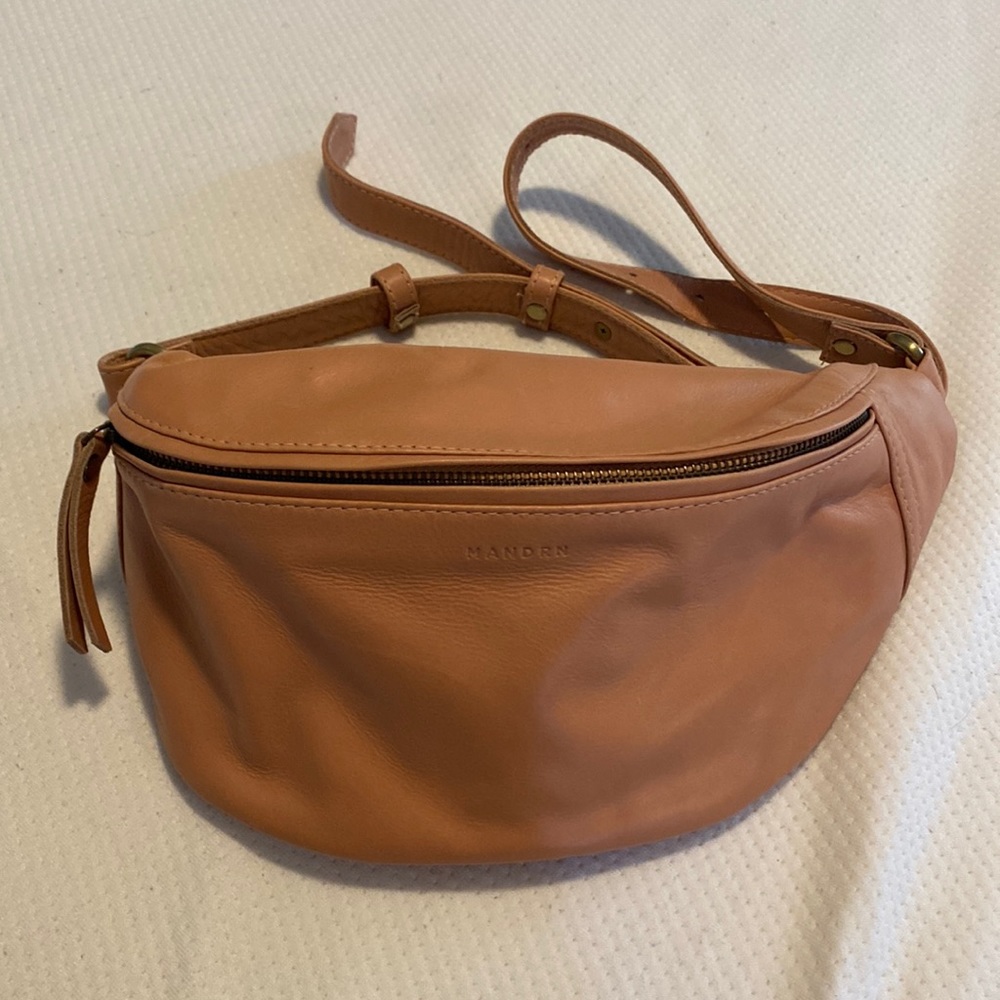 Mandrn Leather Fanny Pack